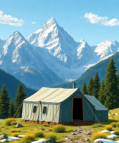 Vintage Tent Paint Numbers