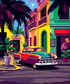 Hollywood Havana Paint Numbers