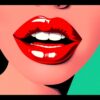 Red Lips Paint Numbers