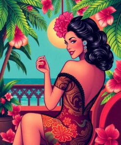 Tropical Cabaret Paint Numbers