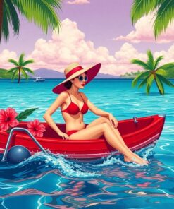 Tropical Waters Paint Numbers