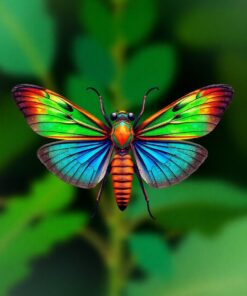 Winged Insects Paint Numbers