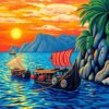 Gleaming Antique Philippine Sea Paint By Numbers