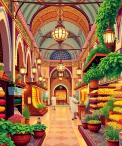 Dallah Mint Paint Numbers