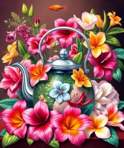 Exotic Flora Paint Numbers