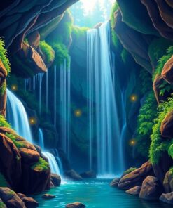 Hidden Falls Paint Numbers