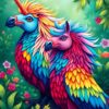 Exotic Birds Paint Numbers