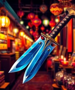 Gleaming Realistic Bazaar Daggers Paint By Numbers