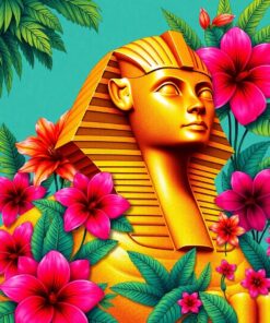 Tropical Flora Paint Numbers