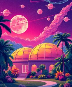 Colony Domes Paint Numbers