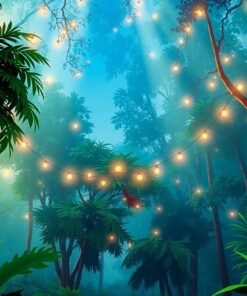 Canopy Light Paint Numbers