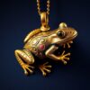 Frog Pendant Paint Numbers