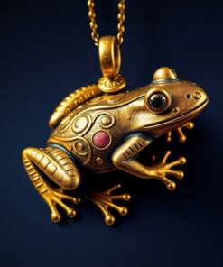 Frog Pendant Paint Numbers