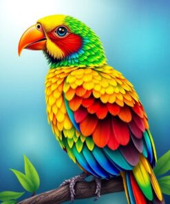 Bird Plumage Paint Numbers