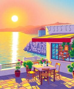 Coast Cafe Paint Numbers