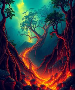 Root Magma Paint Numbers