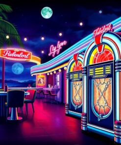 Diner Nights Paint Numbers