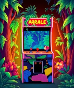 Arcade Machine Paint Numbers