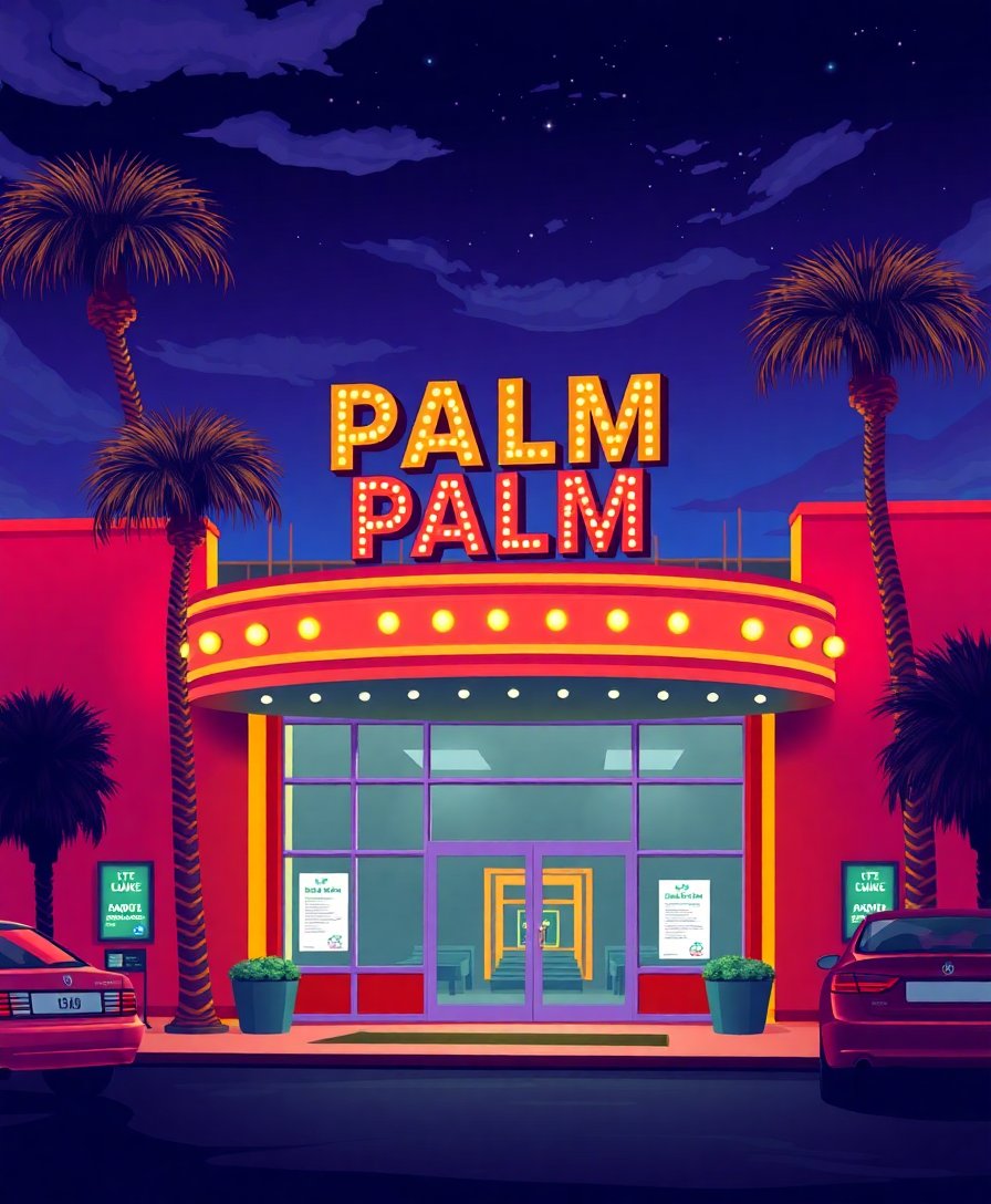 Theater Entrance Paint Numbers Theater Entrance Paint Numbers