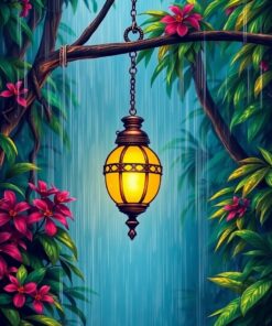 Antique Lamp Paint Numbers