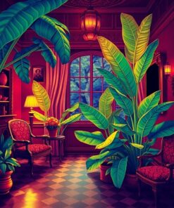 Banana Leaves Paint Numbers