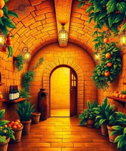 Citrus Vault Paint Numbers