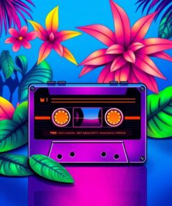 Cassette Player Paint Numbers