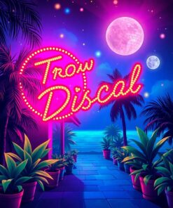 Disco Sign Paint Numbers