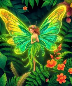 Fern Fairy Paint Numbers