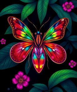 Night Insects Paint Numbers