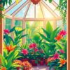 Sunroom Flora Paint Numbers