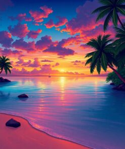 Twilight Bay Paint Numbers