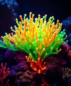 Glowing Vent Reef Life Paint By Numbers