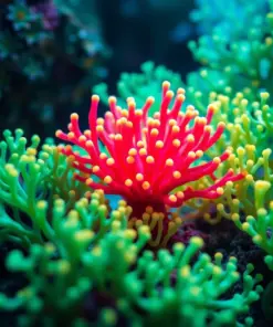 Glowing Vent Reef Life Paint By Numbers