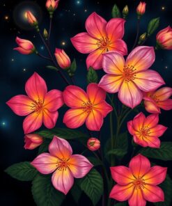 Night Blossom Paint Numbers