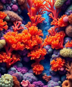 Coral Labyrinth Paint Numbers