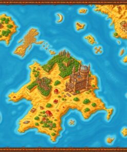 Island Cartography Paint Numbers