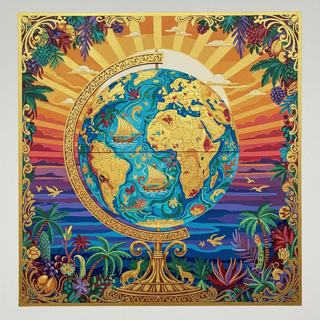 golden-age-tropical-globe-paint-by-numbers-kit-vintage