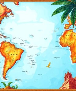 Tropical Navigation Paint Numbers