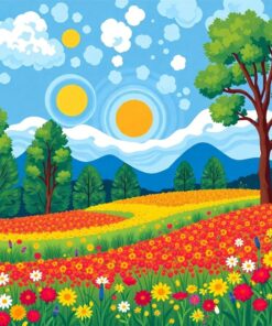 Hut Hideaway Paint Numbers