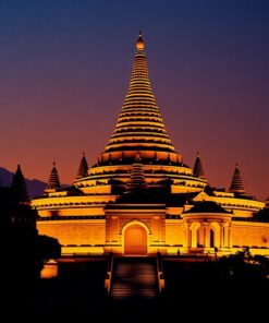 Temple Light Paint Numbers