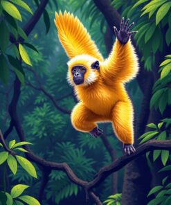 Gibbon Flight Paint Numbers