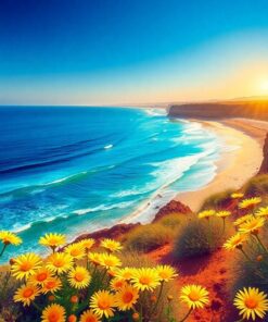 Daisy Wave Paint Numbers