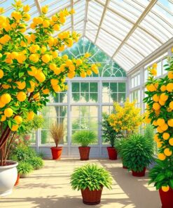 Citrus Trees Paint Numbers