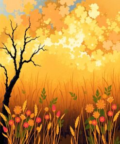 Harvest Scene Paint Numbers