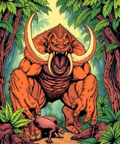 Jungle Behemoth Paint Numbers