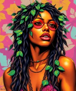 Golden Era Vine Swinger Paint By Numbers