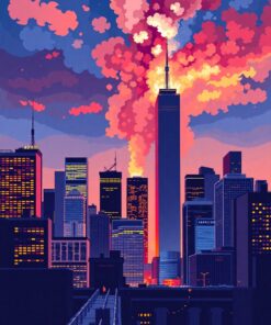 Tropical Dusk Paint Numbers