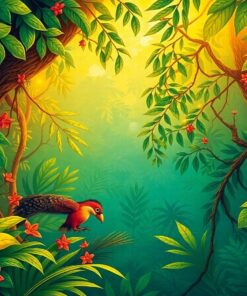 Jungle Canopy Paint Numbers