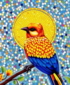 Exotic Bird Paint Numbers